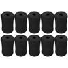 INOOMP 10 Pezzi Coperture in Spugna per Rullo Massaggio Gambe, Ricambio per Attrezzatura Palestra, Superficie Confortevole e Facile da Pulire, per Allenamento Addominali