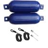 Generic 2 parabordi gonfiabili rinforzati con Corde, G0 11 x 40 cm