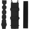 Generic Custodia Modulare for Caricatori con Coperchio Aperto Superiore - Porta Caricatore Singolo/Doppio da 9 Mm/.45, Compatibile Molle for Cintura for Gilet Tattico(Blk)