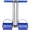 jojofuny Pedale Fitness per Gambe e Glutei Blu Doppio Design in Acciaio a Molla, Attrezzo Portatile per Allenamento Resistenza a Casa e Palestra