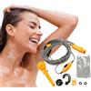 Generic Doccia portatile per il campeggio 12V Docce elettriche di campeggio all'aperto