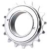 Generico Volano a ruota libera a singola velocità 14T-24T, parte di ricambio for biciclette pieghevoli(16T Silver)