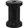 YARNOW Rullo in Poliuretano PU per rimorchio per Yacht/Barche, Bobina da 4, Nero AntiGraffio, Diametro Esterno 70 mm, Foro da 15 mm, Ricambio per Accessori nautici.