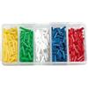 PRO FILSTAR Set di 5 Colori Fermaposse in Silicone DIA0,7-1mm Stopper Pesca
