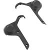 Lapiglo Copertura per forcella anteriore per scooter elettrico Ninebot F3 F3 Pro, in ABS, antigraffio, colore nero (coppia anteriore)