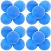 Lurrose 50 Pezzi Palline da Ping Pong in Plastica Opaca 40mm Leggere per Festa Estiva, Allenamento Tennis da Tavolo e Giochi Carnevale Superficie Antiscivolo