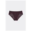 Intimissimi Slip In Pizzo A Vita Bassa Viola