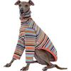 D DOGGY STAR Italian Greyhound Clothes Polar Fleece Sweater T Shirt Whippet per cani (M, arcobaleno polare)