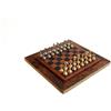 Italfama Set Da Scacchi Italfama Placcato Oro E Argento Con Tavola In Legno 18cm Italia