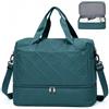 SEAFEW Borsone da Viaggio,Bagaglio a Mano 40x30x20 Ryanair Borsa da Viaggio con Scomparto per le Scarpe,Borsa da Cabina Ryanair Borsa Sportiva Borsone da Palestra Borsa da Weekend,F04-Blu pavone