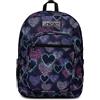 Seven Freethink Zaino Scuola Media Ragazza, Scuola Elementare 34L, Doppio Scomparto, Tasca PC e Borraccia, viola