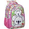 Julian Ross Koala Love Zaino Scuola Elementare per Bambine e Ragazze, con Schienale Imbottito e Rinforzato, Spallacci Regolabili, 43 Centimetri, 33x15x43h