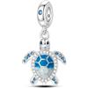 ChenYuTe Argento Sterling 925 Bead Charm da donna coccinella charm Tartaruga marina charm per Bbracciali Europei, Regali di Gioielli da Donna