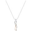 BLUESPIRIT ROSALINE Collana Donna in Argento 925 e Rosè, zirconi - P.17K110000300