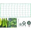 Shalwinn Rete da Giardino per Piante Rampicanti - Protezione Anti Uccelli, Tessuta Extra Resistente, Maglie Robuste per Cetrioli (1.8 x 5m)