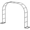 Generic Arco da giardino in metallo, 2900 g, resistente, per piante rampicanti, sfondo resistente alle intemperie, traliccio per arco da giardino, piante rampicanti per patio, prato, cortile, fidanzamento