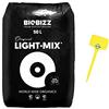 Weedness BioBizz Light Mix Sacco da 50 Litri - Terriccio per Coltivare Bonsai da Interno ed Esterno Piante da Balcone Palme Cocco Biologico BioBizz Lightmix