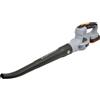 BUYSTAR Soffiatore Elettrico Cordless - con Batteria 2000 mAh, Turbo 12V, Motore 775#, Caricabatteria 0.5A, Senza Cavi, per Giardino, Pulizia - Modalità ECO e TURBO