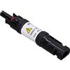 SIXRUN Connettore Diodo Solare Fotovoltaico Maschio Femmina IP67 Supporto per Diodo di Blocco Cavo Pannello Impermeabile 1000V (30A)