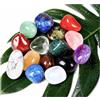 DUQGUHO 15 pz Natural Crystals Bulk Tumbled Stones Polished Irregular Quartz Crystal Set Chakra Colored Rocks Gemstones Vaso Filler Landscape Bottom Decoration Energy Reiki Beginners Decoration