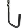 Amig - Ganci per Appendere Strumenti - Supporto da Parete - Acciaio Zincato - Rivestimento in Gomma Antiscivolo - Capacità di Carico 30kg - Ideale per Biciclette e Attrezzi da Giardino