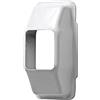 Amig - Alloggiamento o abbellimento in alluminio per la guida superiore del nastro di persiana, coperchio copre pulegge perfetto per nastri da 22 mm, bianco