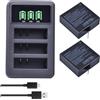 GPSZNNSKAS Batterie AZ16-1 da 4,4 V, compatibili con Xiaomi,(2 Battery 1 Charger)