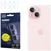 3mk Fusion Lens Protection Vetro ibrido per lente per Apple iPhone 15, Protezione lente, Senza perdita di qualità fotografica, Invisibile