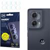 3mk Fusion Lens Protection Vetro ibrido per lente per Motorola Edge 2024, Protezione lente, Senza perdita di qualità fotografica, Invisibile