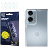 3mk Fusion Lens Protection Vetro ibrido per lente per Motorola Moto G24 Power, Protezione lente, Senza perdita di qualità fotografica, Invisibile
