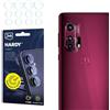 3mk Fusion Lens Protection Vetro ibrido per lente per Motorola Edge Plus, Protezione lente, Senza perdita di qualità fotografica, Invisibile