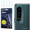 3mk Fusion Lens Protection Vetro ibrido per lente per Sony Xperia 5 III 5G, Protezione lente, Senza perdita di qualità fotografica, Invisibile