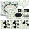 Entallor Confezione da 6 fotocamere usa e getta per matrimoni con pellicola aggiornata da 35 mm, fotocamera usa e getta all'eucalipto con flash, ISO 400, 17 esposizioni per viaggi all'aperto, riunioni