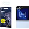 3mk Fusion Lens Protection Vetro ibrido per lente per Samsung Galaxy Z Flip 6, Protezione lente, Senza perdita di qualità fotografica, Invisibile