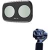 TEHAOUU Kit di estensione grandangolare e obiettivo macro close-up, compatibile con DJI Osmo Pocket 4P Handheld Gimbal Camera, set di filtri ottici multistrato (UV)