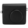 BONKZEBU Custodia per Fotocamera in Pelle PU per Fotocamera e Stampante MS300 2 in 1, Borsa Protettiva con Tracolla per gli Amanti della Fotografia, Materiale Antiusura (Nera)