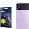 3mk Fusion Lens Protection Vetro ibrido per lente per Samsung Galaxy Z Flip 3 5G (Front), Protezione lente, Senza perdita di qualità fotografica, Invisibile