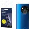 3mk Fusion Lens Protection Vetro ibrido per lente per Xiaomi POCO X3, Protezione lente, Senza perdita di qualità fotografica, Invisibile
