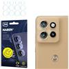 3mk Fusion Lens Protection Vetro ibrido per lente per Motorola Edge 50 Neo, Protezione lente, Senza perdita di qualità fotografica, Invisibile