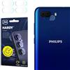 3mk Fusion Lens Protection Vetro ibrido per lente per Philips Xenium S266, Protezione lente, Senza perdita di qualità fotografica, Invisibile