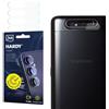 3mk Fusion Lens Protection Vetro ibrido per lente per Samsung Galaxy A80, Protezione lente, Senza perdita di qualità fotografica, Invisibile