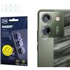 3mk Fusion Lens Protection Vetro ibrido per lente per POCO M7 Pro 5G, Protezione lente, Senza perdita di qualità fotografica, Invisibile