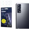3mk Fusion Lens Protection Vetro ibrido per lente per Vivo Y72 5G, Protezione lente, Senza perdita di qualità fotografica, Invisibile
