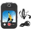 BONKZEBU Fotocamera D'azione per Lettore MP3 MP4 Bluetooth, con Registrazione in Loop del Morsetto Posteriore Fotocamera Sportiva Ricaricabile per Viaggi di Corsa in Bicicletta All'aperto