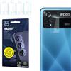 3mk Fusion Lens Protection Vetro ibrido per lente per Xiaomi POCO X4 Pro 5G, Protezione lente, Senza perdita di qualità fotografica, Invisibile