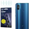3mk Fusion Lens Protection Vetro ibrido per lente per Xiaomi Mi 8, Protezione lente, Senza perdita di qualità fotografica, Invisibile