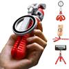 JOBY PZ01 PodZilla® Treppiede Octopus per Cellulari, Rosso | Supporto Magnetico con Ventose,Gorillapod Flessibile,Ultraleggero 146 g,Compatibile con MagSafe iPhone Serie 17 16 15 Samsung