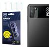 3mk Fusion Lens Protection Vetro ibrido per lente per Xiaomi POCO M3, Protezione lente, Senza perdita di qualità fotografica, Invisibile
