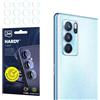 3mk Fusion Lens Protection Vetro ibrido per lente per Oppo Reno 6 Pro 5G PEPM00, Protezione lente, Senza perdita di qualità fotografica, Invisibile