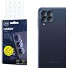 3mk Fusion Lens Protection Vetro ibrido per lente per Samsung Galaxy M33 5G, Protezione lente, Senza perdita di qualità fotografica, Invisibile
